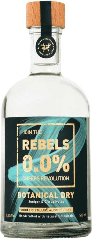 Rebels 0,0% Botanical Dry -T- (Gin Alternativ) 50cl CAx6