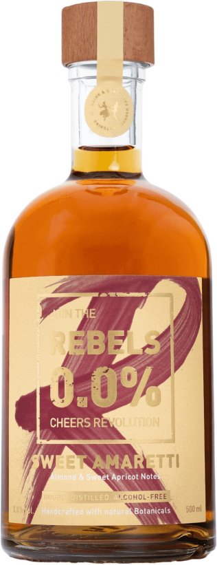 Rebels 0,0% Sweet Amaretti -T- (Amaretto Alternativ) 50cl CAx6