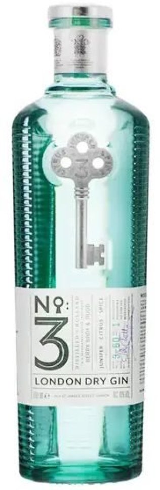 London No.3 Dry Gin -T- Berry Bros & Rudd 70cl CAx6