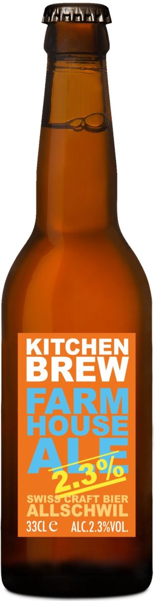 Kitchen Brew Farmhouse Ale 2.3% Flasche EW -T- 33cl CAx24
