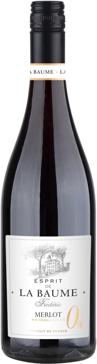 Esprit de la Baume 0% Merlot Alkoholfrei 75cl CAx6
