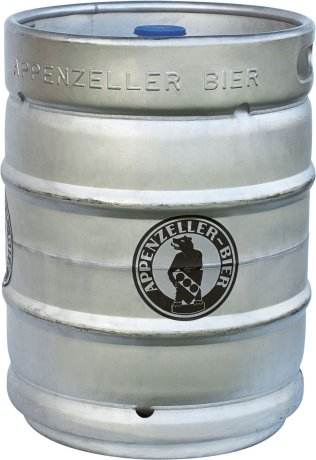 Appenzeller HELL Lager  Quöllfrisch 50L Fass -T- 100cl COx50