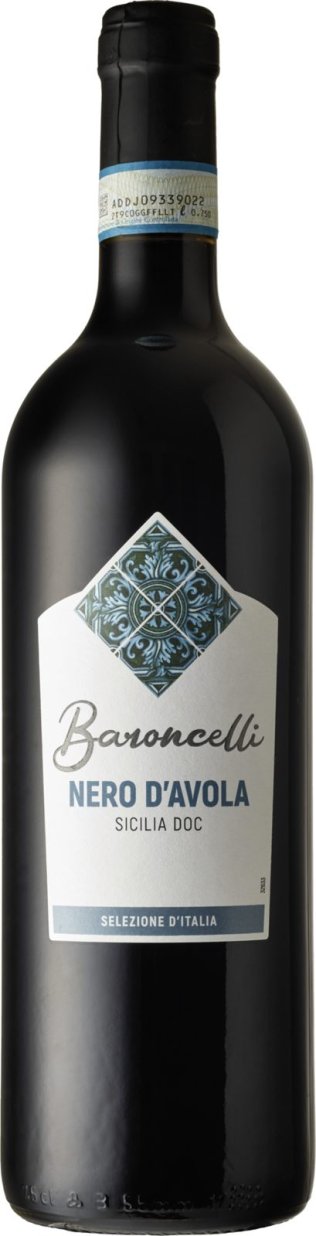 Baroncelli Nero d'Avola Selezione d'Italia DOC 75cl CAx6