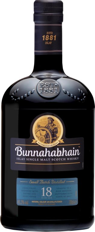 Bunnahabhain 18 Years Single Malt 70cl CAx6