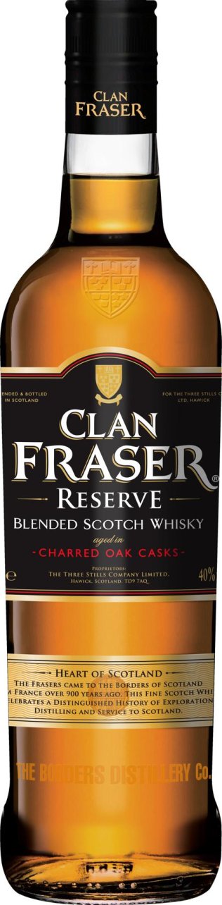 Clan Fraser Blended Scotch Whisky 70cl CAx6