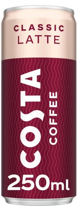 Costa Coffee Latte Dosen -T- 25cl CAx12