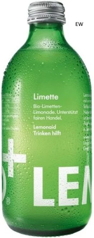 LemonAid Limette Bio EW #NEU 12 pack 33cl CAx12