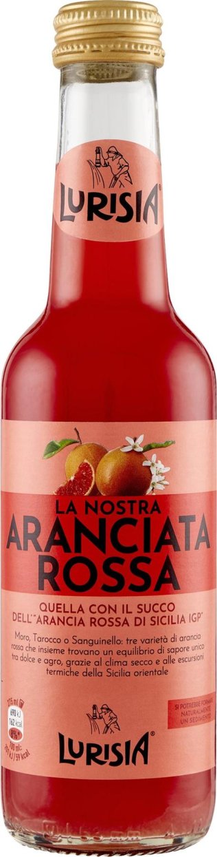Lurisia Aranciata ROSSA 275ml 4Pk 27.5cl CAx24