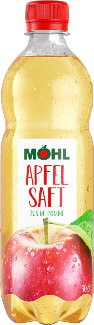 Möhl Apfelsaft 4x6 Pk Pet 5dl -T- 50cl CAx24