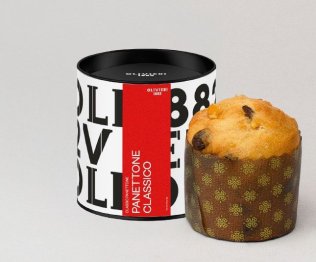 Olivieri 1882 Classic Panettone Mini Hat Box 100gr CAx24