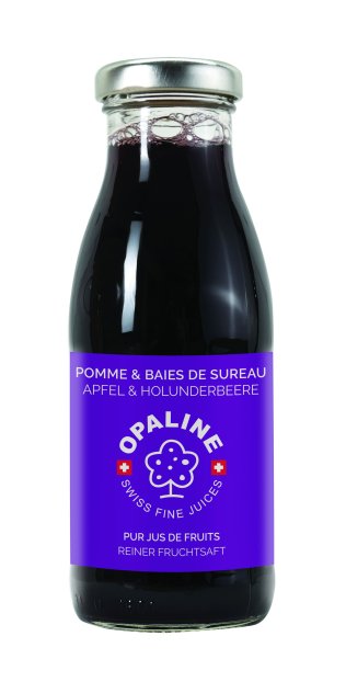 Opaline Pommes & Baies de SUREAU Holunderbeere 25cl EW 25cl CAx24