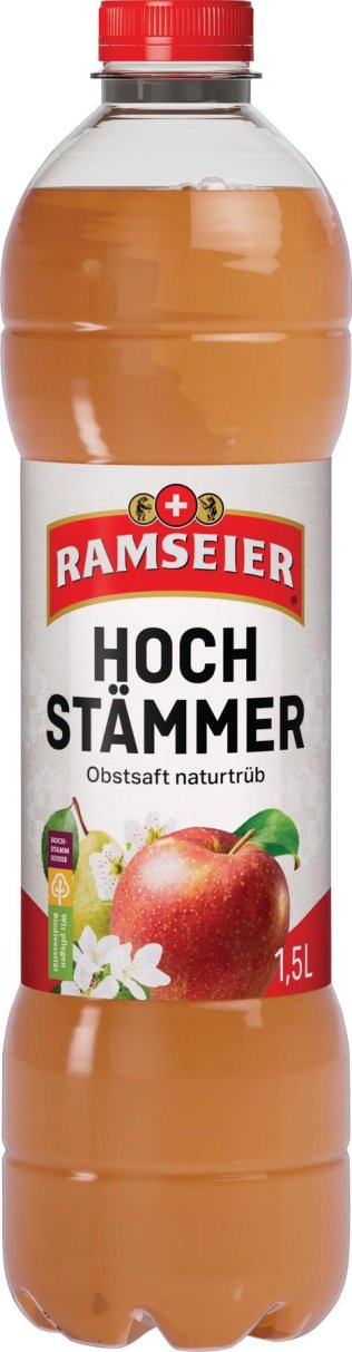 Ramseier Hochstämmer Pet 1,5L-T- Naturtrüb 150cl CAx6