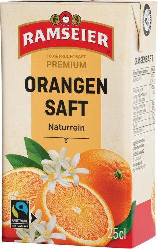 Ramseier Orangensaft Tetra 25cl CAx27