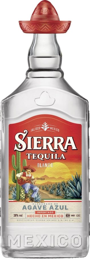 Sierra Tequila Silver 70cl CAx6