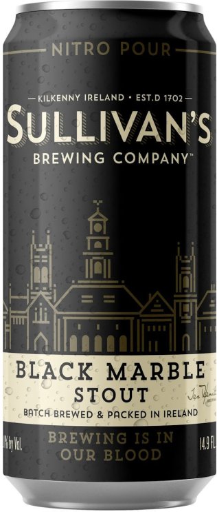 Sullivan`s Black Marble Nitro Pour Stout Dose 44cl CAx24