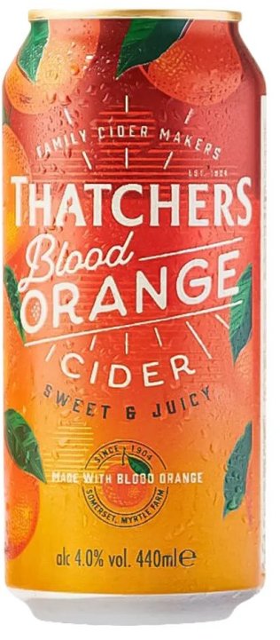 Thatchers Blood Orange Cider 4-Pack Dosen 44cl CAx24
