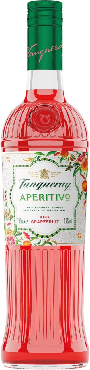 Tanqueray Aperitivo Pink Grapefruit 70cl CAx6