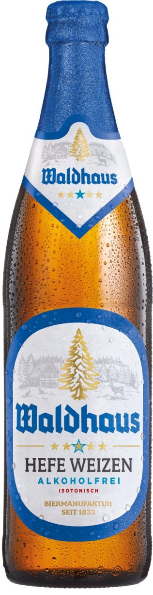 Waldhaus Hefeweizen alkoholfrei MW 50cl HAx20