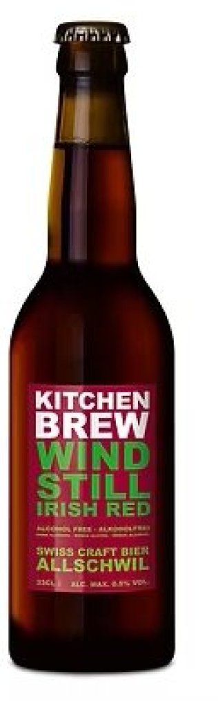 Kitchen Brew WINDSTILL IRISH RED alk.frei Fla.EW 33cl CAx24