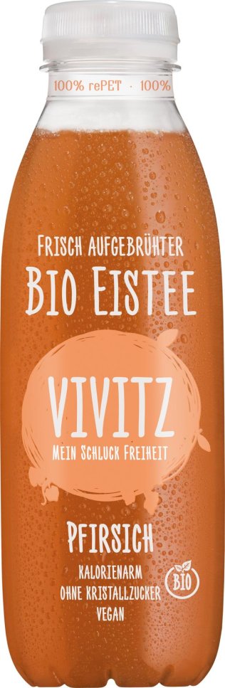 Vivitz Pfirsich Bio 4x6Pk PET 50cl CAx24