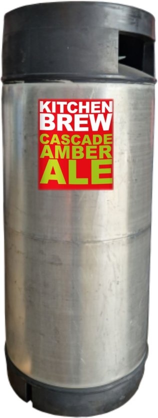 Kitchen Brew Cascade Amber Ale Cont 20L (gekühlt) 100cl COx20