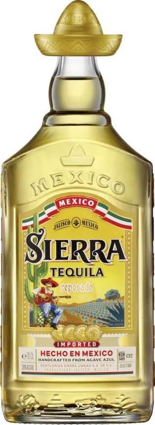Sierra Tequila Reposado 70cl CAx6