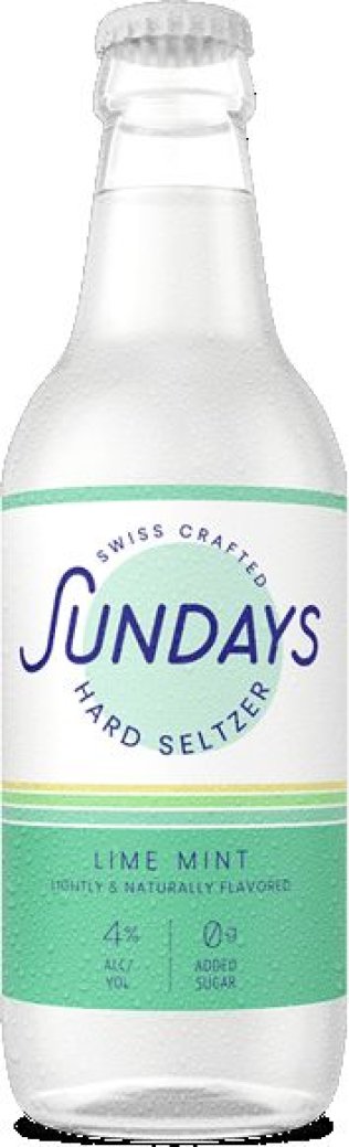 Sundays Hard Seltzer Lime Mint 33cl Fl 33cl CAx24