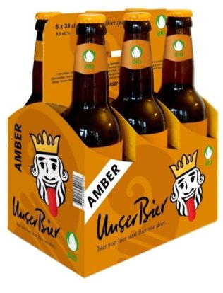 Unser Bier Amber 4x6Pk 33cl CAx24