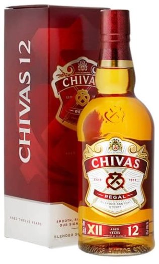 Chivas Regal 12 Years  Blended Scotch Whisky 70cl CAx6