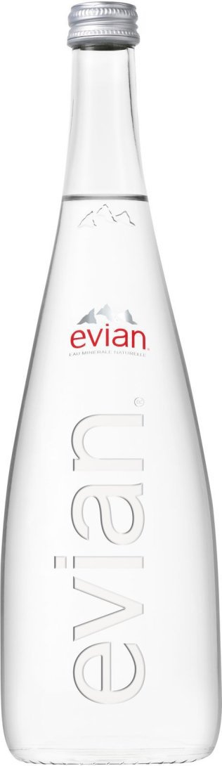 Evian Limited Edition 75cl CAx12