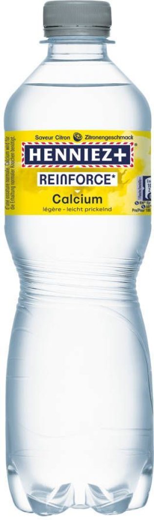 Henniez+Calcium-Zitrone 5d PET -T- 50cl CAx24