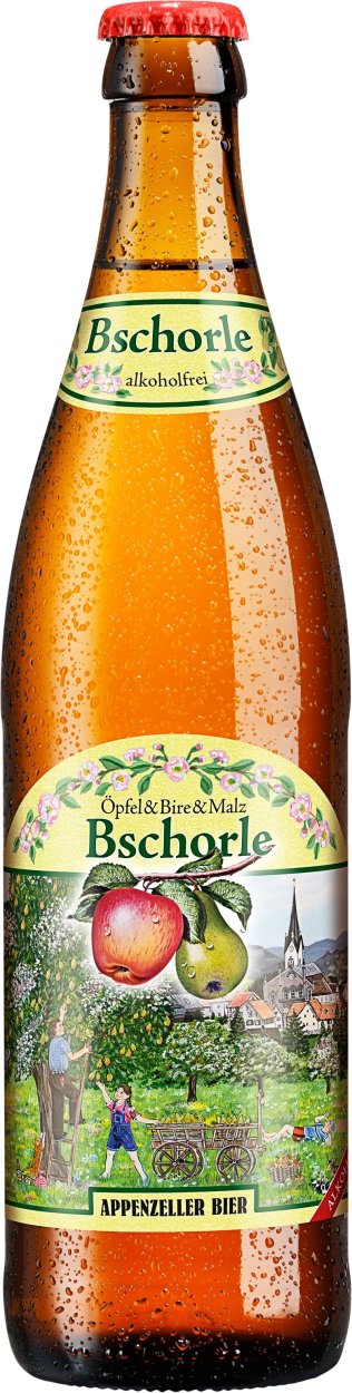 Appenzeller Bschorle Har.50 cl Oepfel&Bire&Malz alkoholfrei 50cl HAx20