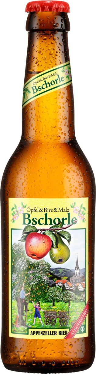 Appenzeller Bschorle 4x6Pk  Oepfel&Bire&Malz alkoholfrei 33cl CAx24