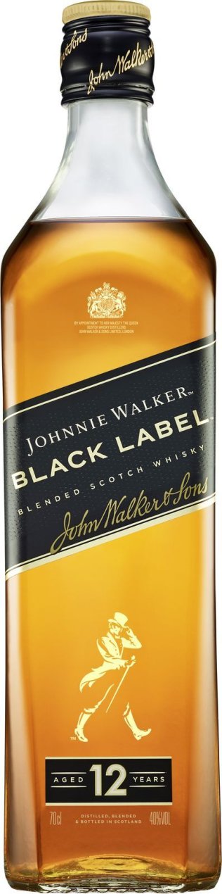 Johnnie Walker Black Label 12 Years 70cl CAx6