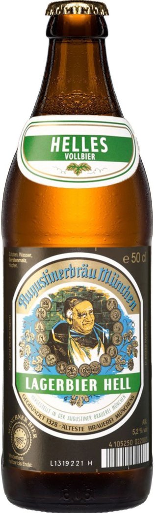 Augustiner hell Lager MW 50cl HAx20