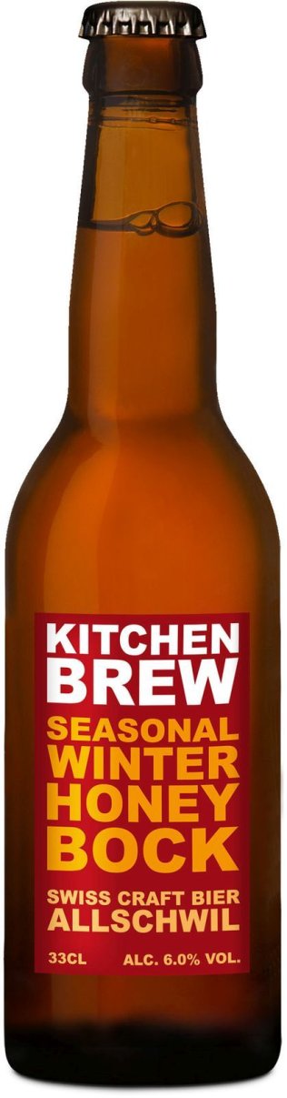 Kitchen Brew Winter Honey Bock Flasche EW 33cl CAx24