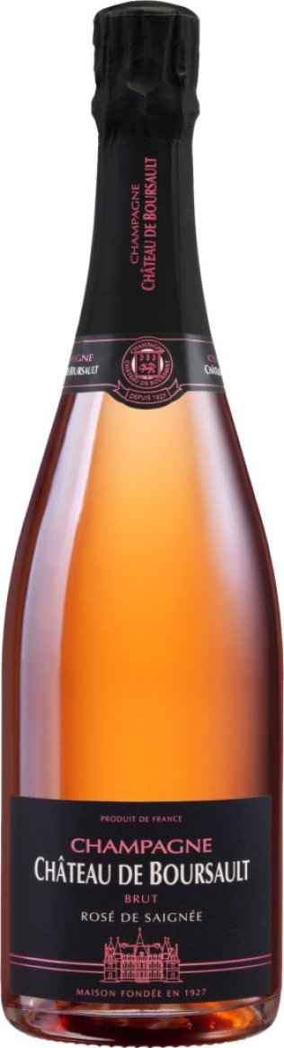 Château Boursault Rosé Tradition Champagne Rosé de Saignée 75cl CAx6