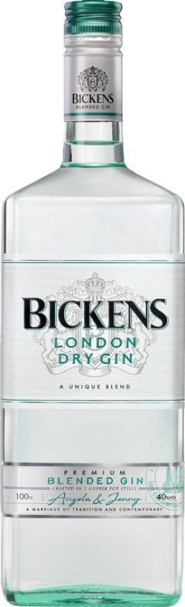 Bickens Gin London Dry Gin 100cl CAx6