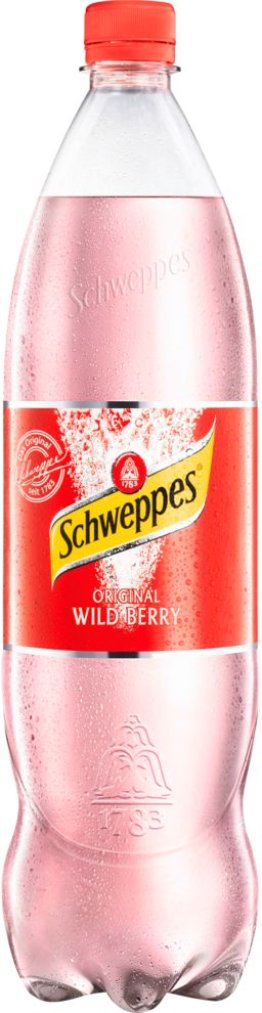 Schweppes Wild Berry Pet Flasche mit Pfand -.50 100cl HAx6