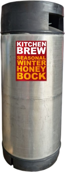 Kitchen Brew Winter Honey Bock Cont 20L -T- (gekühlt) 100cl COx20