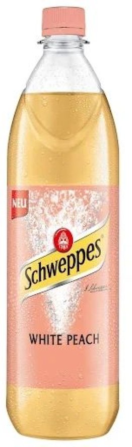 Schweppes White Peach Pet Flasche mit Pfand -.50 100cl HAx6