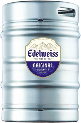 Edelweiss Hefetrüb Fass25L 100cl FAx25