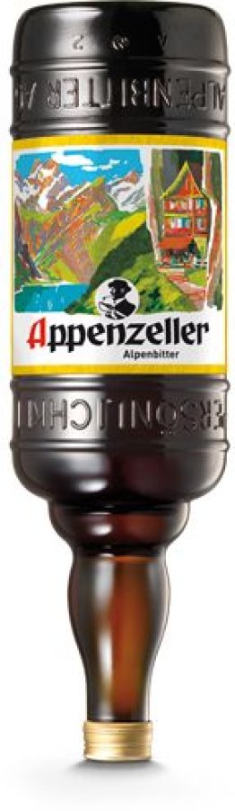 Appenzeller Alpenbitter -T- Grossflasche für Wandhalter 400cl CAx1
