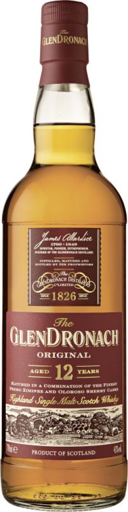 Glendronach 12 Years Single Malt Highlands 70cl CAx6