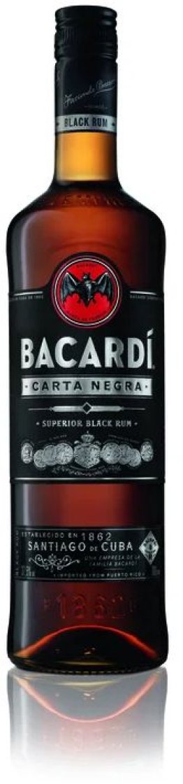 Rum Bacardi Negra 70cl CAx6