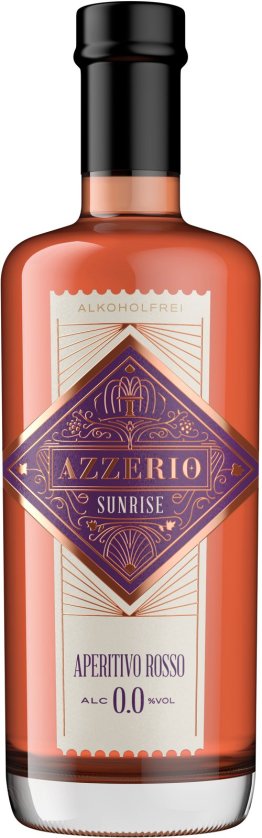 Azzerio Sunrise Rosso 0.0% Alkoholfrei Aperitivo 70cl CAx6