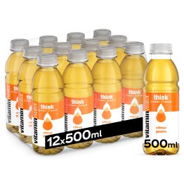 Vitaminwater Think 50 cl citrus guava - Glacéau -T 50cl CAx12