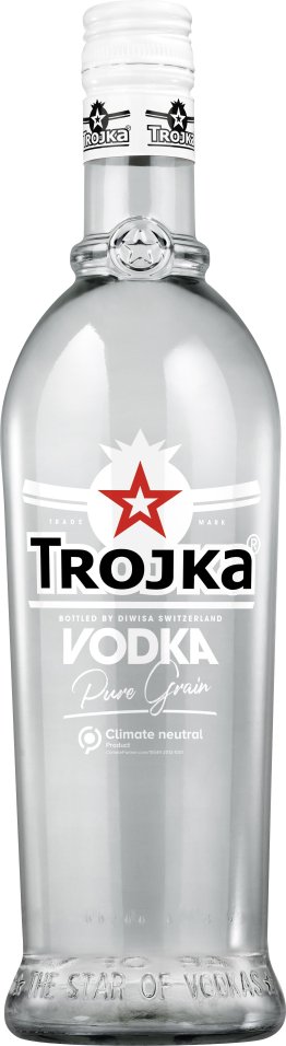 Trojka Vodka Pure Grain 70cl CAx6