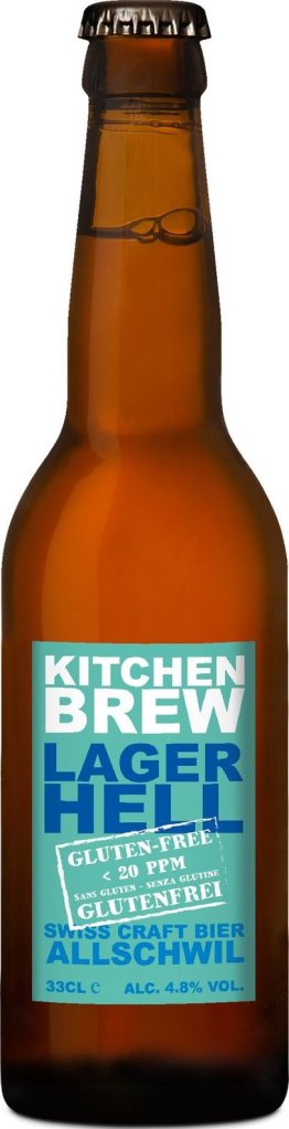 Kitchen Brew Lager glutenfrei Flasche EW -T- 33cl CAx24