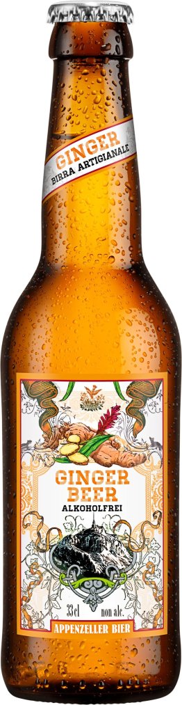 Appenzeller Ginger Bier alkoholfrei 4x6Pk -T- 33cl CAx24